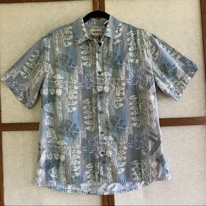 Vintage 1990s Campia Moda Hawaiian Shirt - Large